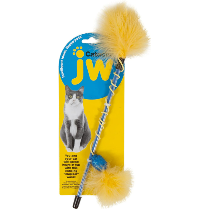 Juguete para Gato Petmate Varita de Plumas Juguete para Gato Petmate Varita de Plumas
